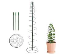 Tutore Per Piante In Vaso - Supporto Per Piante Da Esterno In Contenitore,Struttura Resistente alla Ruggine per Fiori Vite Rosa Clematide