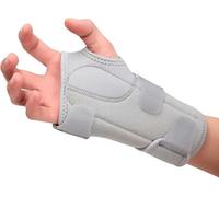 Tutore per Polso Tunnel Carpale, con Stecche Metalliche, Stabilizzatore del Braccio, per Uomini Donne Sollievo dal Dolore, per Alleviare Il Dolore Tendinite da Cisti Gangliari, Dis, Left Hand, S