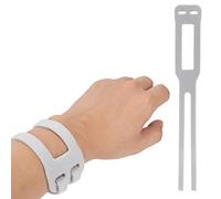 Tutore Polso Sportivo,ANGGREK Tutore per Tunnel Carpale Traspirante e Delicato per la Pelle Supporto per Polso Fitness per Flessibilità e Supporto per il Polso(Grigio)