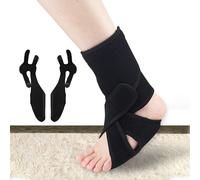 Tutore regolabile per piede cadente per uomini e donne, supporto al tallone, piede sinistro