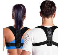 TUTORE SCHIENA CORRETTORE POSTURALE BUSTO PER SPALLE FASCIA POSTURA CORRETTA
