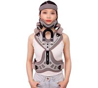 Tutore toracico regolabile per sollievo da lesioni al collo e alla parte superiore della schiena, ortesi toracica cervicale per supporto riabilitativo della vertebra