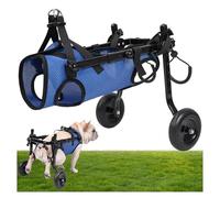 Tutore Zampe Posteriori Cane Girello Regolabile Per Animali Disabili Carrello Per Cani Tutore Per Gambe Per Animali Domestici, Carrellino Cane Disabile Adatto A Cani Disabili