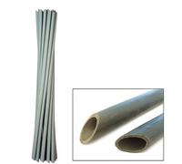 TUTORI TUTORE PVC PER PIANTE PIANTA 20PZ. VIGNA mm. 27 X cm. 230 VASI SOSTEGNO