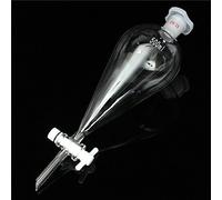 TuToy Imbuto Separatore A Forma Di Pera In Vetro Da Laboratorio Da 24/29 Ml Da 500 Ml Con Rubinetto In Ptfe