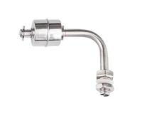 TuToy Interruttore verticale del flusso dell'acqua in acciaio inox, regolatore di livello... (Side mounting 78 mm)