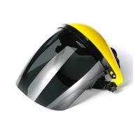 TuToy Maschera Per Saldatura Visiera Trasparente Visiera Per Maschera Visiera Protezione Per Gli Occhi Lente Resistente Ai Graffi - Grigio Chiaro