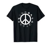 tutta la religione pace simbolo armonia T-SHIRT,ARMONY TEE Maglietta