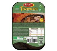 Tutt'Altro, Alimento Vegano sostitutivo della carne a base di ingredienti vegetali della migliore qualità. Prodotto biologico, gusti vari (Trancio a base di legumi, 500 gr.)