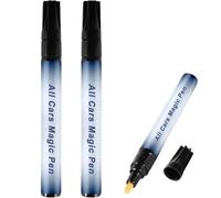 Tutte le auto magiche penna,Set di penna per la riparazione di graffi auto, correzione rapida per graffi danni da vernice, vernice rivoluzionaria, corrispondenza perfetta di colore (2pcs)
