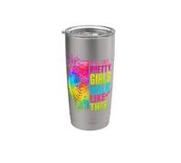 Tutte le belle ragazze camminano come questo gioco di softball Bicchiere termico in acciaio inox doppia parete