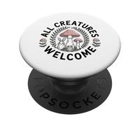 Tutte Le Creature Accolgono Il Messaggio Luminoso E Caloroso PopSockets PopGrip Adesivo