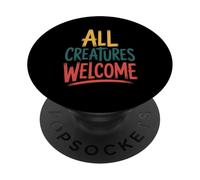 Tutte Le Creature Accolgono La Motivazione Inclusiva Del PopSockets PopGrip Adesivo