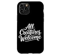 Tutte Le Creature Accolgono La Tipografia Di Frasi Colorate Custodia per iPhone 11 Pro