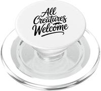 Tutte Le Creature Danno Il Benvenuto A Un Messaggio Caloroso PopSockets PopGrip per MagSafe