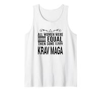 Tutte Le Donne IMPARANO Krav Maga Regali in Stile autodifesa Canotta