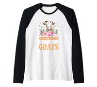 Tutte Le Donne Sono Uguali ma Solo Le capre Migliori allevano Maglia con Maniche Raglan