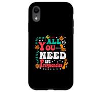 Tutte le frequenze di bisogno divertenti anni '60 frequenza energetica vibrazione Custodia per iPhone XR