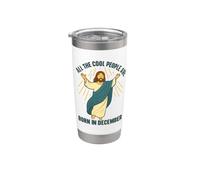 Tutte le persone fantastiche nascono a dicembre Bicchiere termico in acciaio inox doppia parete