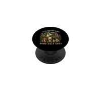 Tutte le piante sono commestibili alcune solo una volta botanica del cranio dei funghi PopSockets PopGrip Adesivo