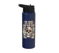 Tutte le piante sono commestibili solo una volta con un divertente detto sulle piante Stainless Steel Insulated Water Bottle