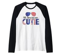 Tutti American Cutie Maglia con Maniche Raglan