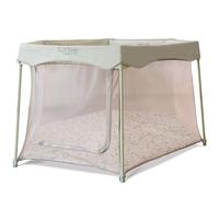 Tutti Bambini Box Bambini Pieghevole - Recinto Neonato per Neonato e Bimbi - Pareti In Rete, Porta con Cerniera - Tappetino e Borsa da Trasporto Inclusi - 135 x 135 x 75 cm (Verde Foglia)