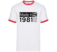 Tutti British Parts 1981 - Uomo Suoneria - 43rd Regalo Compleanno 43 Idea
