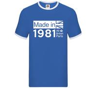 Tutti British Parts 1981 - Uomo Suoneria - 43rd Regalo Compleanno 43 Idea