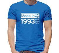 Tutti British Parts 1993 - T-Shirt - 30th Regalo Compleanno - Regalo - Idee 30