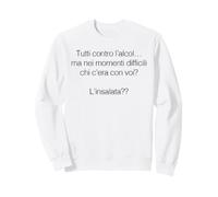 Tutti Contro L'Alcol ma nei momenti Difficili Chi c'era con Felpa