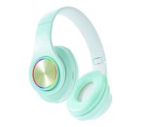 Tutti gli auricolari in offerta! Cuffie da gioco Kyursd, auricolari Bluetooth con luce pulsante a sette colori color macaron.