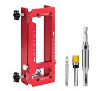 Tutti gli strumenti del modello della cerniera della porta del metallo della maschera di posizionamento regolabile adatto per l'installazione di errori su varie porte Heavy Duty alluminio cerniera Jig