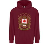 Tutti Gli Uomini Nascono Uguali Canadian Canada Felpa Per Bambini