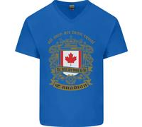 Tutti Gli Uomini Nascono Uguali Maglietta In Cotone A V Per Uomo Canadese