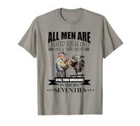 Tutti Gli Uomini Sono Creati Chiavi a Bussola Uguali negli Anni Settanta e '70 Maglietta