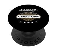 Tutti gli uomini sono creati uguali ma i migliori nascono come Capricorno PopSockets PopGrip Adesivo