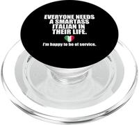 TUTTI HANNO BISOGNO DI UN ITALIANO INTELLIGENTE NELLA LORO VITA Italy Meme PopSockets PopGrip per MagSafe