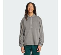 Tutti i capi SZN in French Terry lavato a mezza zip Black L