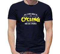 Tutti i Care About È Ciclismo E Like 3 Persone T-Shirt - Ciclisti - Cycle