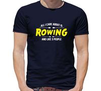 Tutti i Care About Is Canottaggio T-Shirt - Fila - Rematore - Barca - Kayak