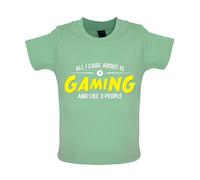 Tutti i Care About Is Gioco - Bambino T-Shirt / Body - Gamer Secchione Nerd