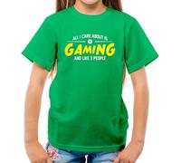 Tutti i Care About Is Gioco - T-Shirt - Gioco Secchione Nerd Regalo Divertente