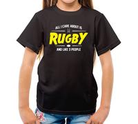 Tutti i Care About Is Rugby - T-Shirt - Union League Nazioni Player Sei 6