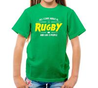 Tutti i Care About Is Rugby - T-Shirt - Union League Nazioni Player Sei 6