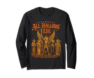 Tutti i Doni Cattolici Santi Cristiani Halloween Maglia a Manica