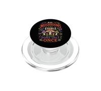 Tutti i funghi sono commestibili ma alcuni solo una volta PopSockets PopGrip per MagSafe