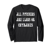 Tutti i lanciatori Sono bugiardi o crybabies Maglia a Manica