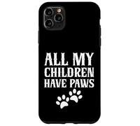 Tutti i miei figli hanno zampe Cat Nonno Custodia per iPhone 11 Pro Max