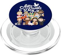 Tutti i Santi Bambini Cattolico Francesco Teresa Giovanna PopSockets PopGrip per MagSafe